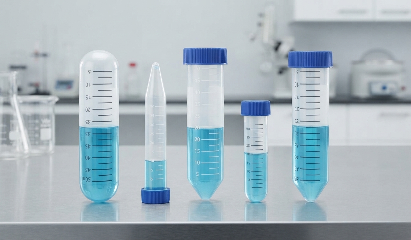 50 mL centrifuge Tube, Flat Screw Cap, Sterile