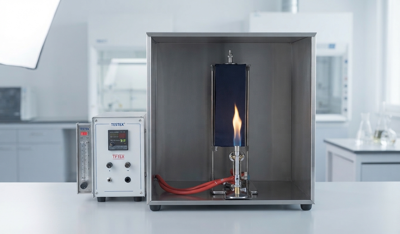 TF320 NFPA 701-1 Flammability Tester