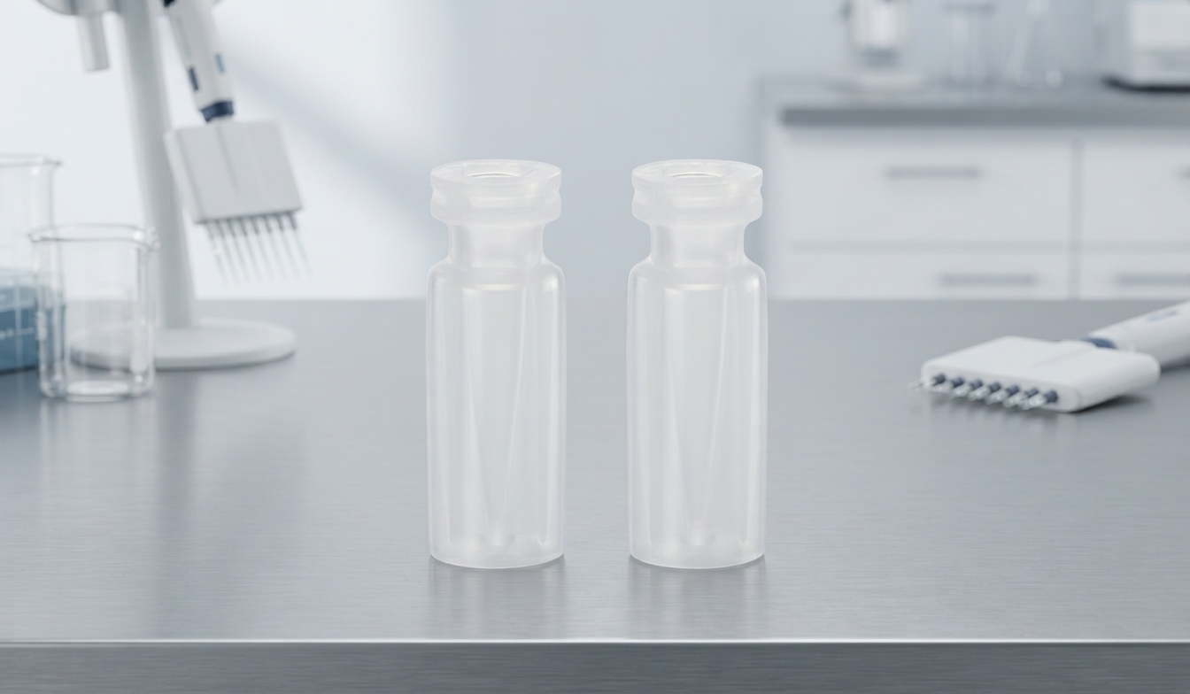 2ML ND11 Clear PP Snap Vial With 0.3ML Micro Insert Vial